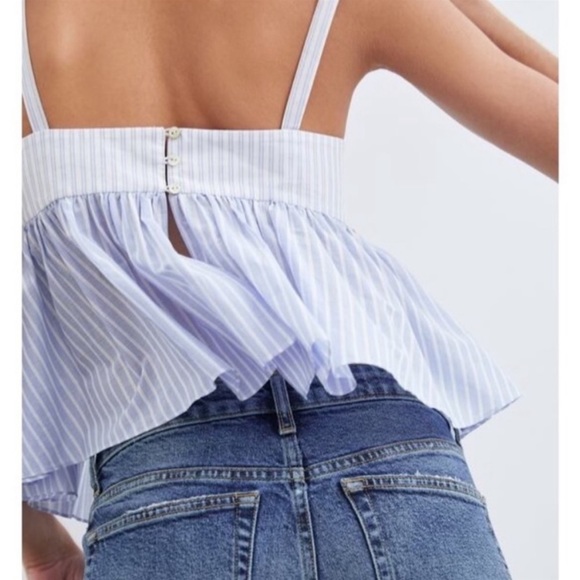 Zara Peplum Top - Picture 2 of 9